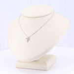 Load image into Gallery viewer, Diamond Cross Pendant, 0.26cttw in 14K White Gold, 18 inch Chain - Kizer Cummings Jewelers