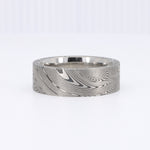 Load image into Gallery viewer, Supernova Pattern Damascus Steel Ring
