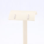 Load image into Gallery viewer, Diamond Bar Stud Earrings in White Gold