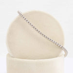 Load image into Gallery viewer, Diamond Tennis Bracelet, 1.00cttw Diamonds in White Gold, 7 inch