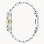 Load image into Gallery viewer, Bulova Super Seville- Black Square Face w/Two-Tone Metal Features and Band