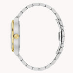 Load image into Gallery viewer, Silver and gold-tone stainless steel watch with a sleek, modern design and a polished finish.