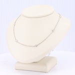 Load image into Gallery viewer, Diamonds By The Yard Necklace in White Gold
