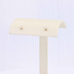 Load image into Gallery viewer, Diamond Flat Back Stud Earrings, 0.22cttw in 14K Yellow Gold - Kizer Cummings Jewelers