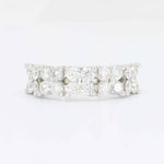 Load image into Gallery viewer, Diamond Quatrefoil Band, 1.34cttw in 14K White Gold