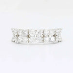 Load image into Gallery viewer, Diamond Quatrefoil Band, 1.34cttw in 14K White Gold - Kizer Cummings Jewelers