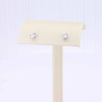 Load image into Gallery viewer, Diamond Stud Earrings, 1.00cttw F SI2 in 14K White Gold - Kizer Cummings Jewelers