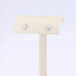 Load image into Gallery viewer, Diamond Stud Earrings, 1.00cttw F SI2 in 14K White Gold