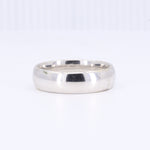 Load image into Gallery viewer, Men's silver-tone stainless steel ring, sleek and modern design, polished finish, 8mm width, lightweight and durable.