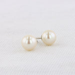 Load image into Gallery viewer, Pearl Studs - 6mm
