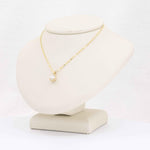 Load image into Gallery viewer, Lab Grown Diamond Solitaire Pendant, 0.57ct in 14K Yellow Gold, 18 inch Chain - Kizer Cummings Jewelers