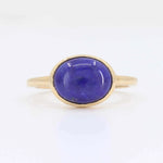 Load image into Gallery viewer, Lapis Ring, 2.02ct Lapis in 14KY Yellow Gold - Kizer Cummings Jewelers
