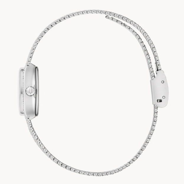 Bulova Goddess of Time- Sodalite Rectangular Face w/ White metal Features and Band