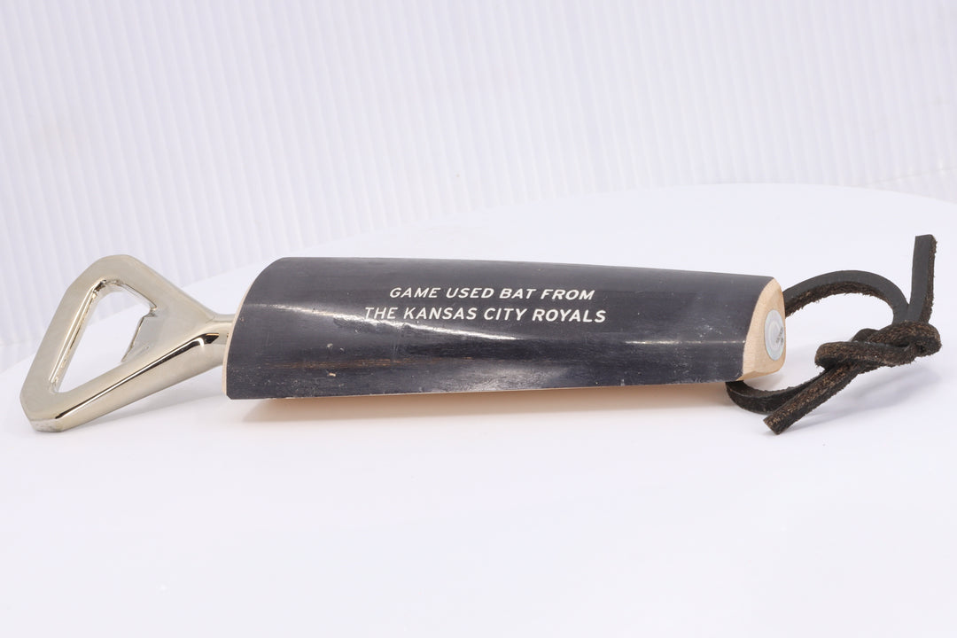 Royals Baseball Game Bat Bottle Opener