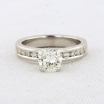 Load image into Gallery viewer, Altheda Ring with Diamonds in White Gold
