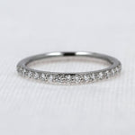 Load image into Gallery viewer, Shared-Prong Diamond Band in White Gold - 0.27cttw
