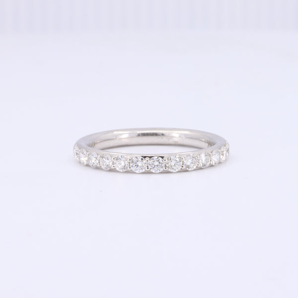 Diamond Wedding Band, 0.50cttw in 14K White Gold - Kizer Cummings Custom Jewelers