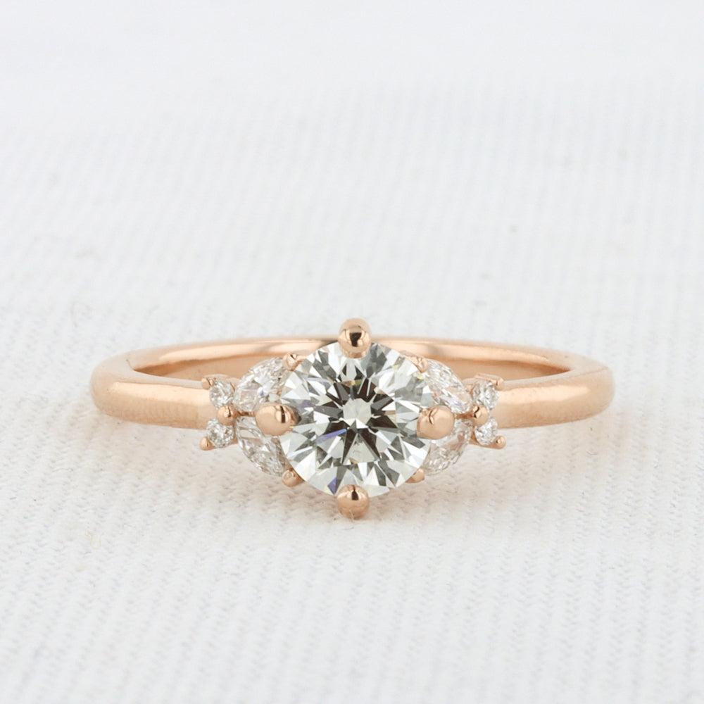 Butterfly Ring in Rose Gold