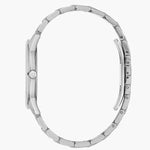 Load image into Gallery viewer, Bulova Sutton- White Metal w/Blue Features Round Face w/ White Metal Casing and Band - Kizer Cummings Jewelers