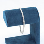 Load image into Gallery viewer, Lab-Grown Diamond Tennis Bracelet, 5.02cttw in 14K White Gold, 7 Inches