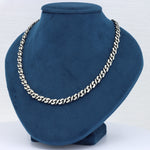 Load image into Gallery viewer, Fancy Oxidized Curb Chain in Sterling Silver, 5.9mm, 20"