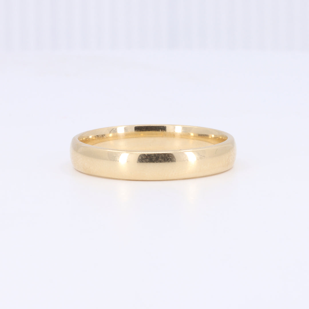 Comfort Fit Band in Yellow Gold - 4mm