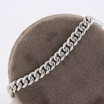 Load image into Gallery viewer, Sterling Silver 10.2mm Curb Chain Bracelet
