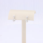 Load image into Gallery viewer, Pearfictly Dropping Diamond Earrings in White Gold
