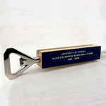 Load image into Gallery viewer, University of Kansas Allen Fieldhouse Basketball Floor Bottle Opener
