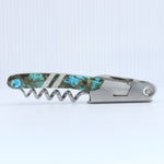 Load image into Gallery viewer, Waiters Knife- Polychrome Turquoise Inlay
