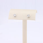 Load image into Gallery viewer, Diamond Stud Earrings in White Gold - 1.20cttw