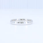 Load image into Gallery viewer, Low Dome Comfort Fit 3mm Band in White Gold
