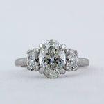 Load image into Gallery viewer, Chief Supreme Three Stone Lab-Grown Diamond Ring in White Gold
