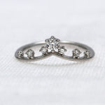 Load image into Gallery viewer, Chevron Diamond Ring