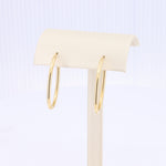 Load image into Gallery viewer, Hoop Earrings in Yellow Gold - 30mm
