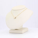 Load image into Gallery viewer, Diamond Heart Pendant, 0.02ct in 14K Yellow Gold, 18 inch Chain - Kizer Cummings Jewelers
