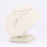 Load image into Gallery viewer, Diamond Dream Catcher Pendant in White Gold w/18&quot; Chain
