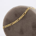 Load image into Gallery viewer, 2.75mm Flat Figaro Chain Bracelet
