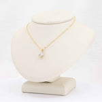 Load image into Gallery viewer, Lab Grown Diamond Solitaire Pendant, 1.09ct in 14K Yellow Gold, 18 inch Chain - Kizer Cummings Jewelers