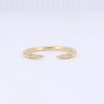 Load image into Gallery viewer, Open Diamond Ring in Yellow Gold
