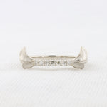 Load image into Gallery viewer, Talaria Diamond Wedding Band in White Gold
