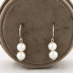 Load image into Gallery viewer, Freshwater Pearl Dangle Earrings