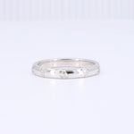 Load image into Gallery viewer, Diamond Triangle Station Band in White Gold
