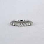 Load image into Gallery viewer, 0.75cttw Shared-Prong Diamond Band